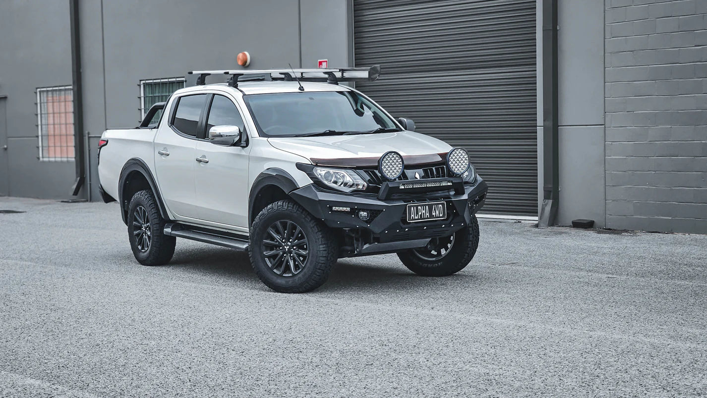 Alpha 4WD Predator Steel Bull Bar for Mitsubishi Triton MQ 2015 - 2018