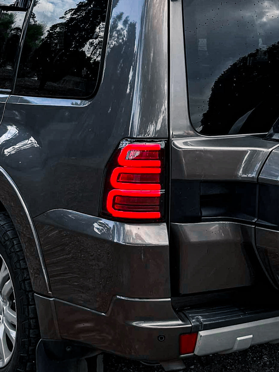 LED Tail Lights (3 Loop Design) for Mitsubishi Pajero NS, NT, NW, NX (2006 to 2021)