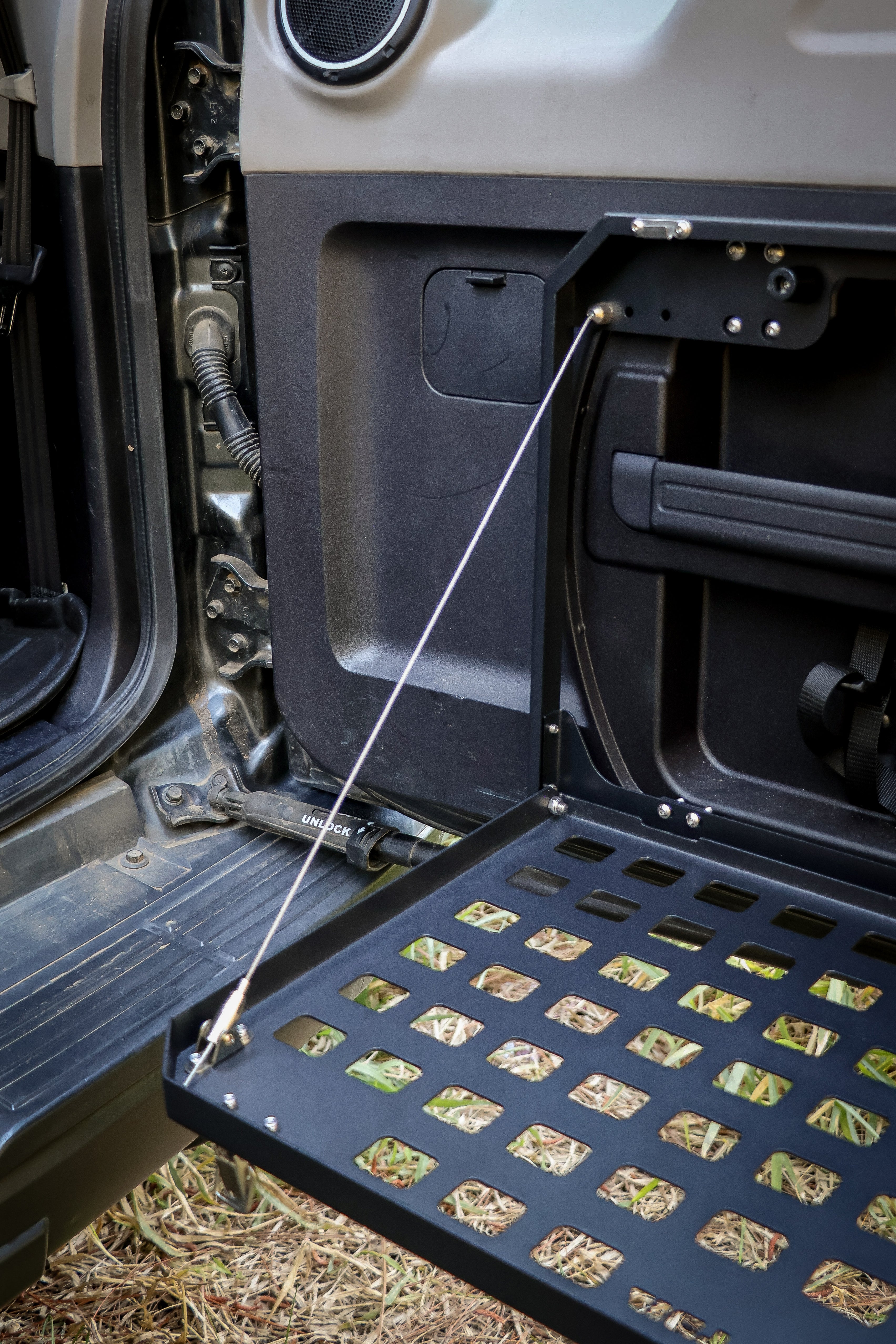 Mini Rear Door Table for Mitsubishi Pajero NS, NT, NW, NX (2006–2021)
