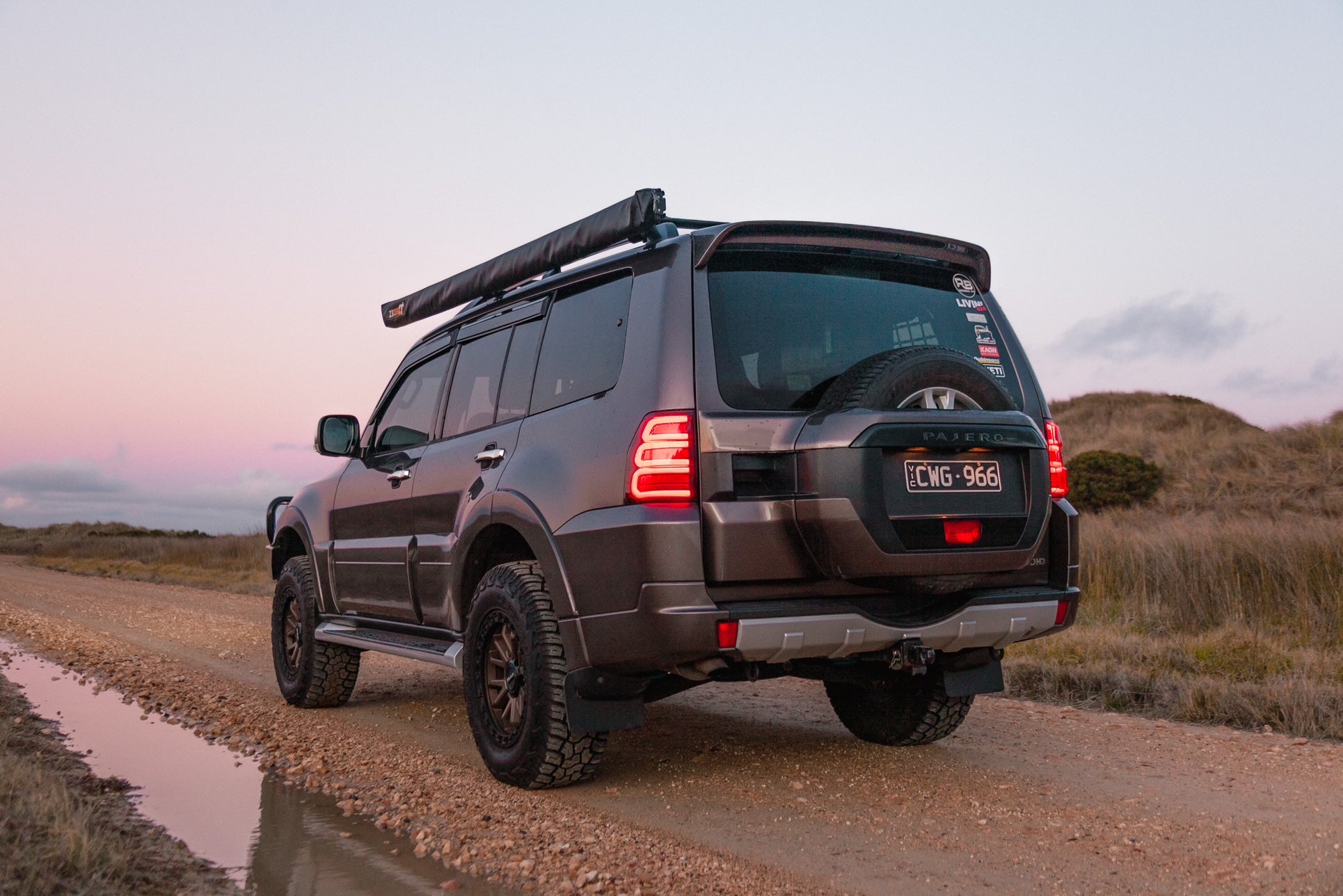 LED Tail Lights (3 Loop Design) for Mitsubishi Pajero NS, NT, NW, NX (2006 to 2021)