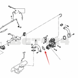 EGR & Throttle Body Gasket Set for Mitsubishi 4N15 2.4L Diesel