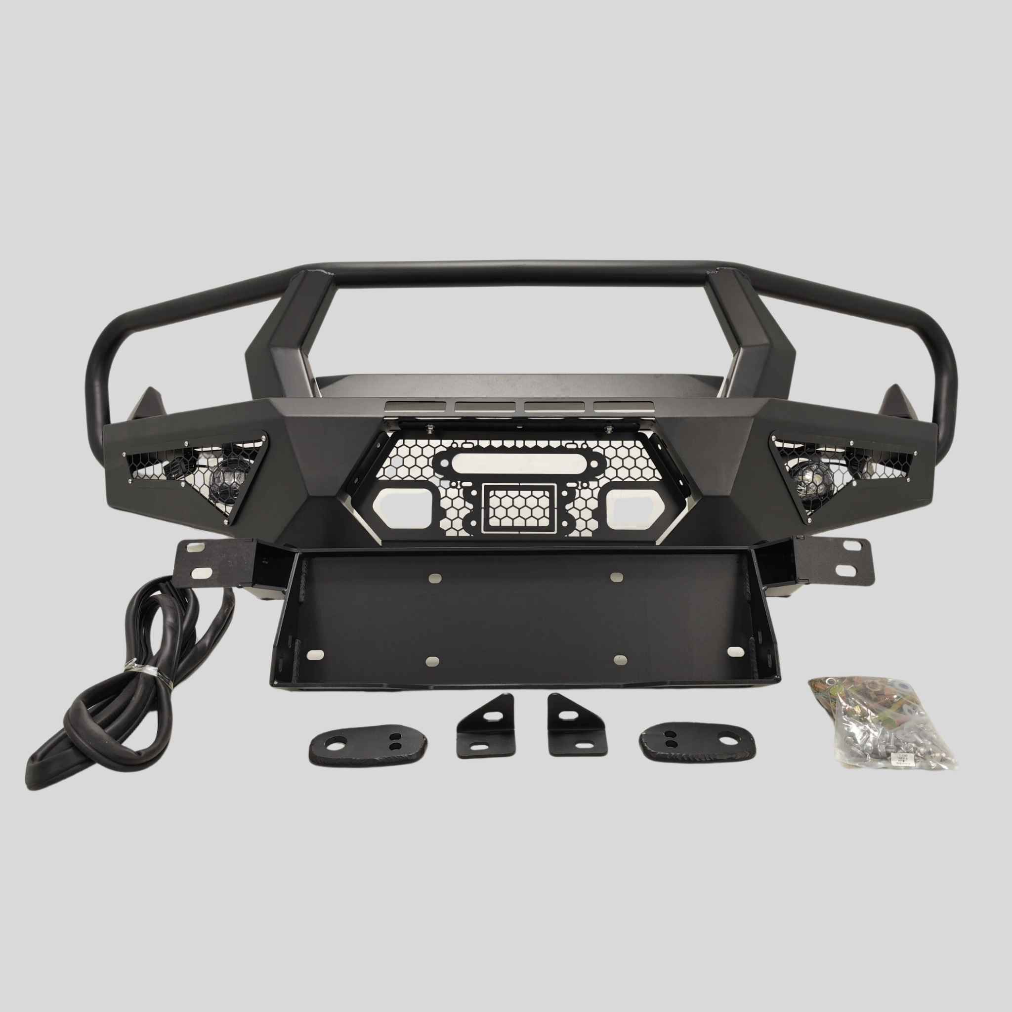 Mitsubishi Pajero Alpha Pack Steel Bull Bar NS NT NX NW 2006-2021