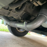 3" 409 Stainless Steel Turbo Back Exhaust System for Mitsubishi Pajero NS 3.2L Manual