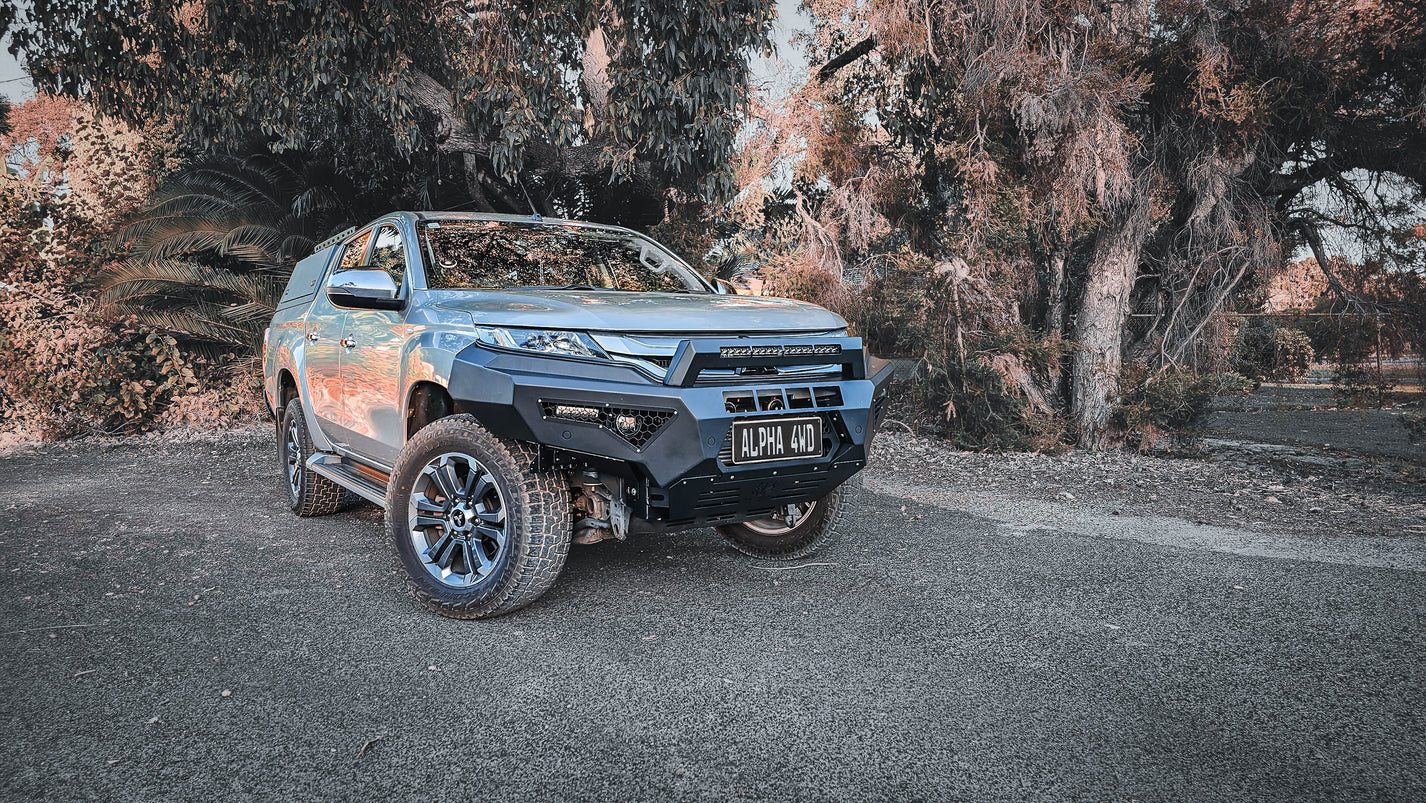 Alpha 4WD Predator Steel Bull Bar for Mitsubishi Triton MR 2019+