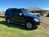 Fabwitz 4" Stainless Steel Snorkel (Basic Weld Powder Coated) for Mitsubishi Pajero 2006-2021 NS-NX
