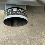 3" 409 Stainless Steel Turbo Back Exhaust System for Mitsubishi Pajero NS 3.2L Manual