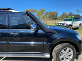Fabwitz 4" Stainless Steel Snorkel (Basic Weld Powder Coated) for Mitsubishi Pajero 2006-2021 NS-NX