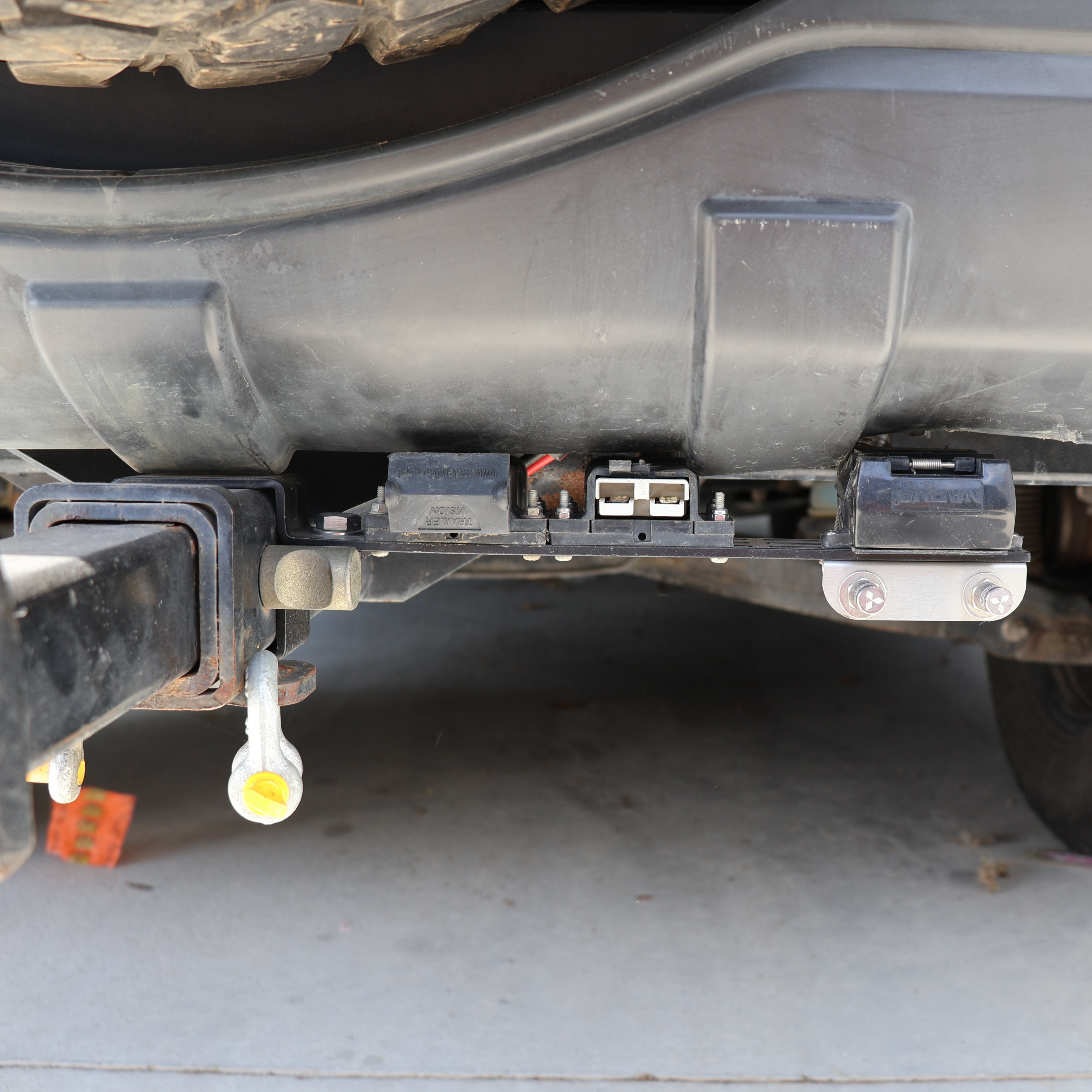 Steel Hitch Bracket for Mitsubishi Pajero NS-NX - Hayman Reese Towbar