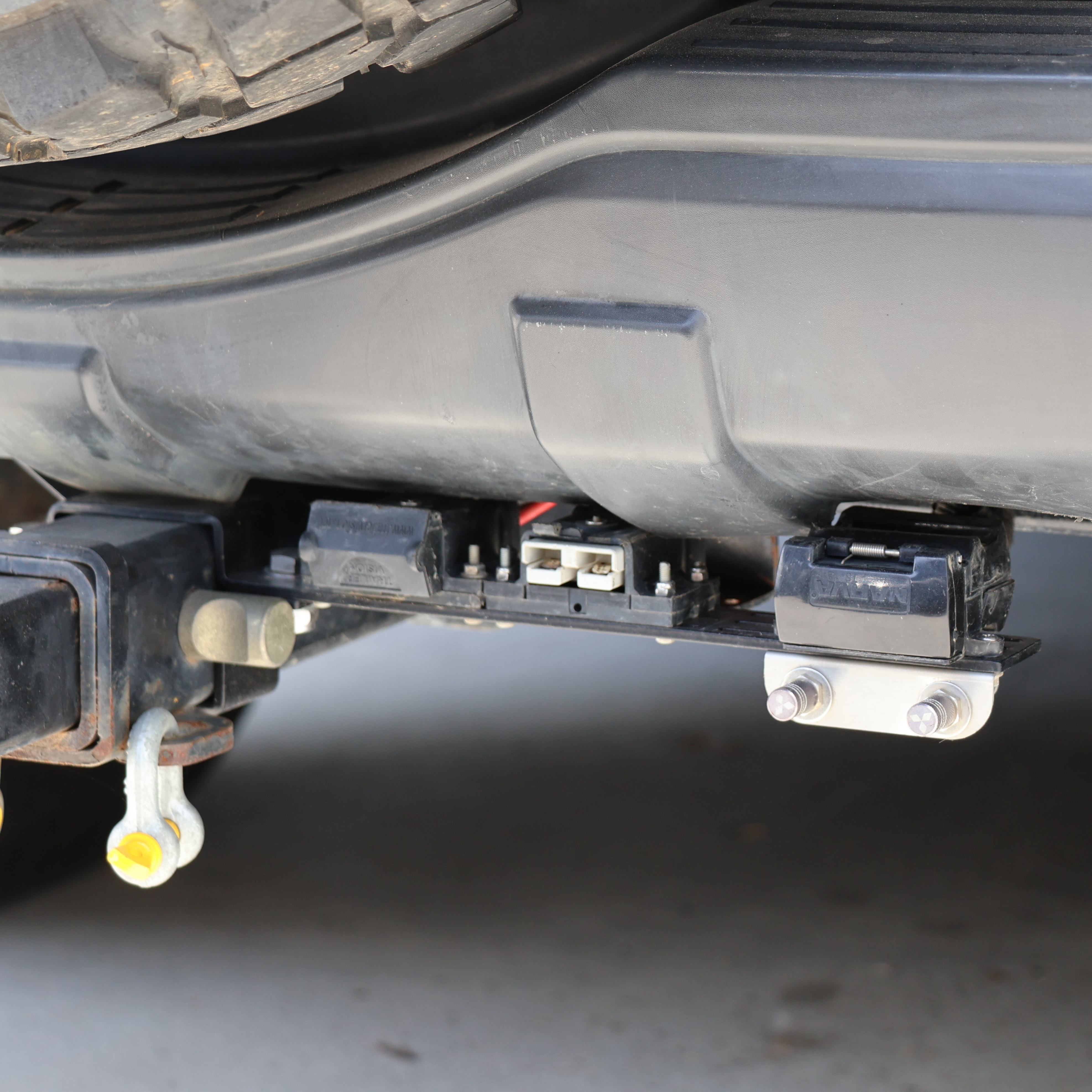 Steel Hitch Bracket for Mitsubishi Pajero NS-NX - Hayman Reese Towbar