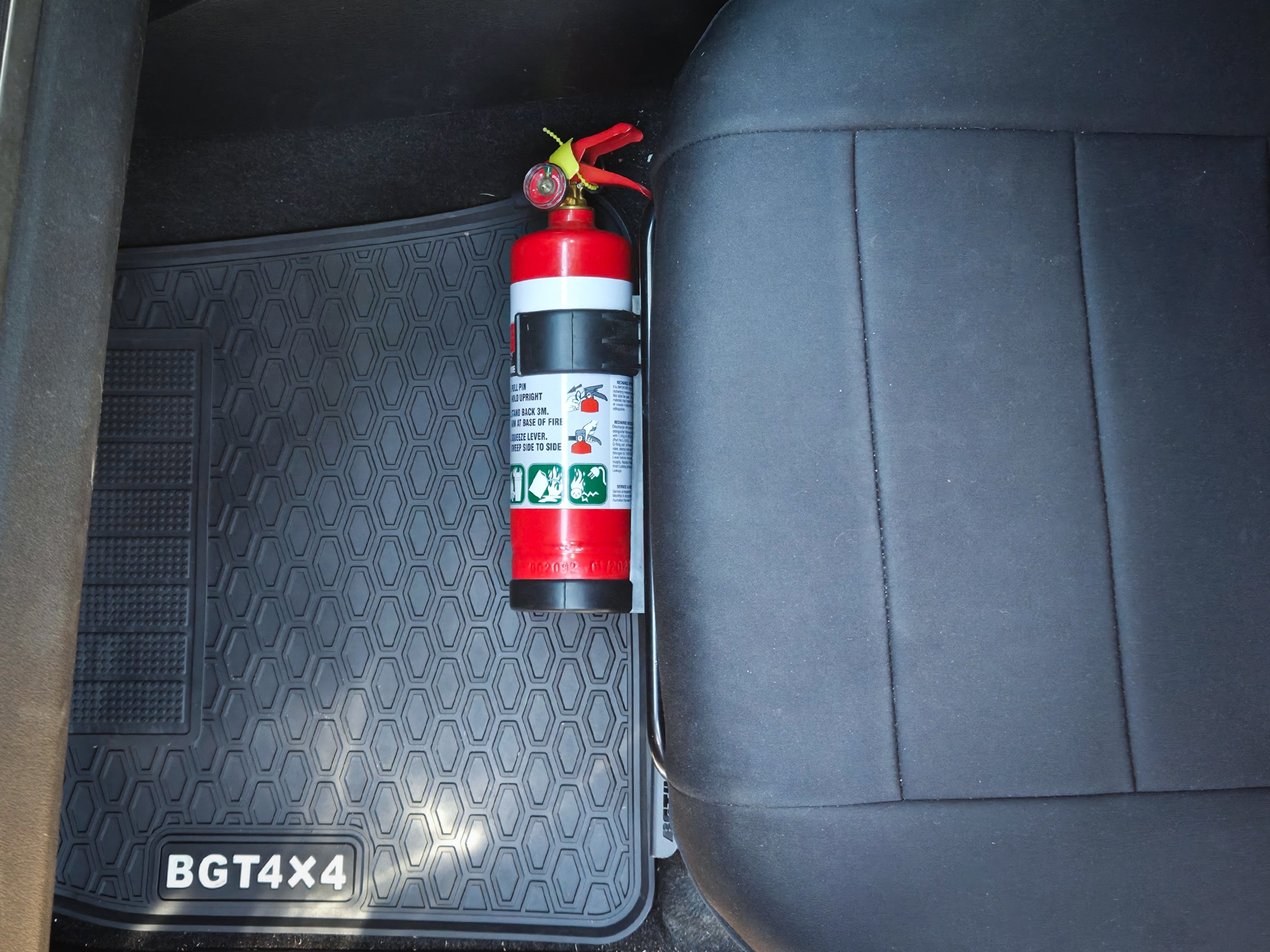 Fire Extinguisher Bracket for Mitsubishi Pajero NM-NX (2000 to 2021)