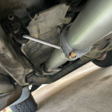 3" 409 Stainless Steel Turbo Back Exhaust System for Mitsubishi Pajero NS 3.2L Manual