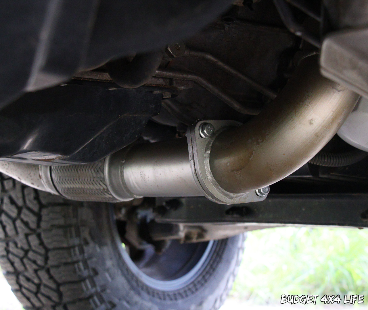 3" 409 Stainless Steel Turbo Back Exhaust System for Mitsubishi Pajero NS SWB