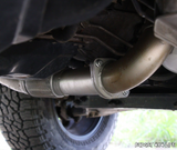 3" 409 Stainless Steel Turbo Back Exhaust System for Mitsubishi Pajero NS SWB