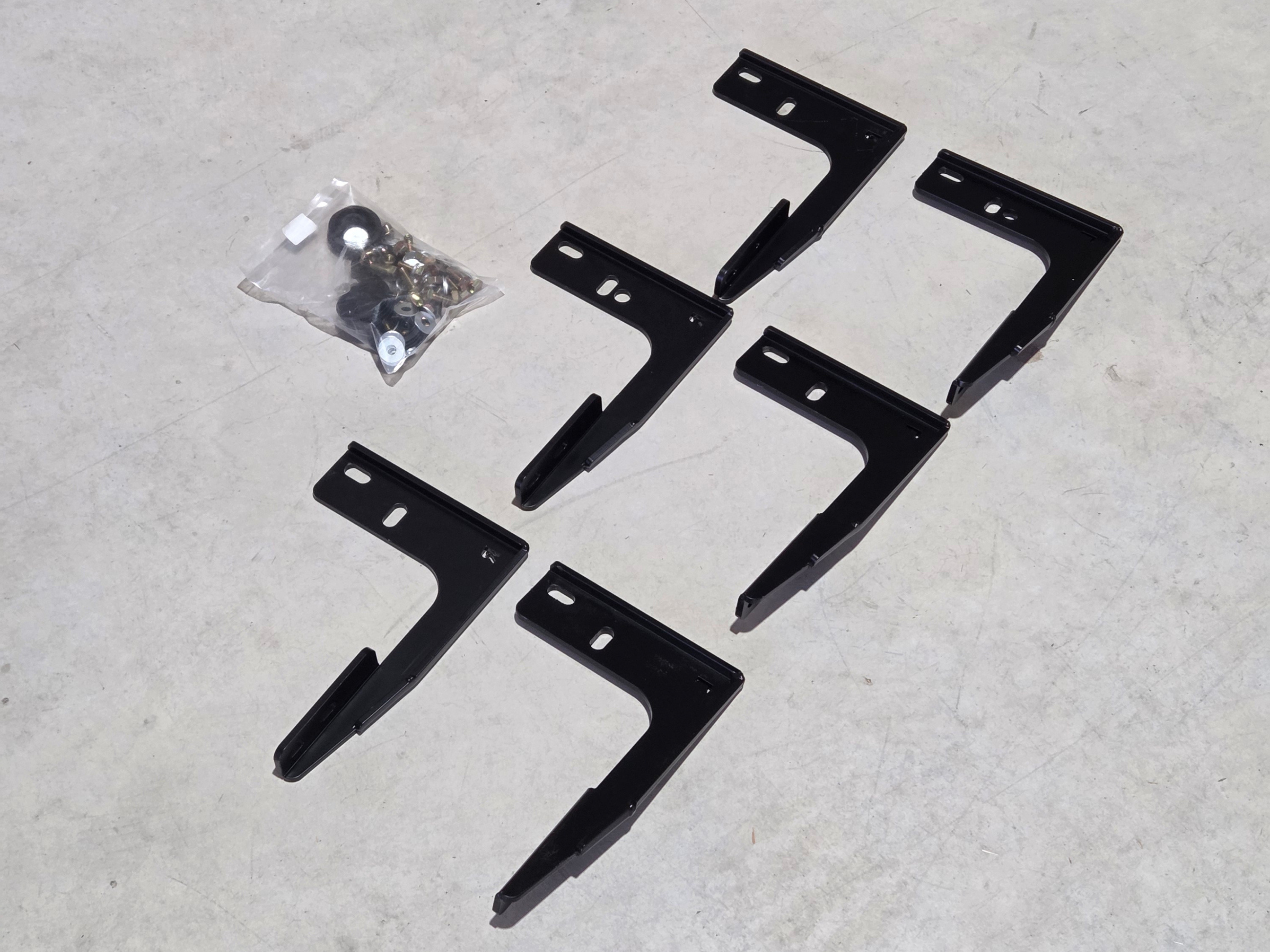 6mm Steel Brackets For Pajero Side Steps NM-NX