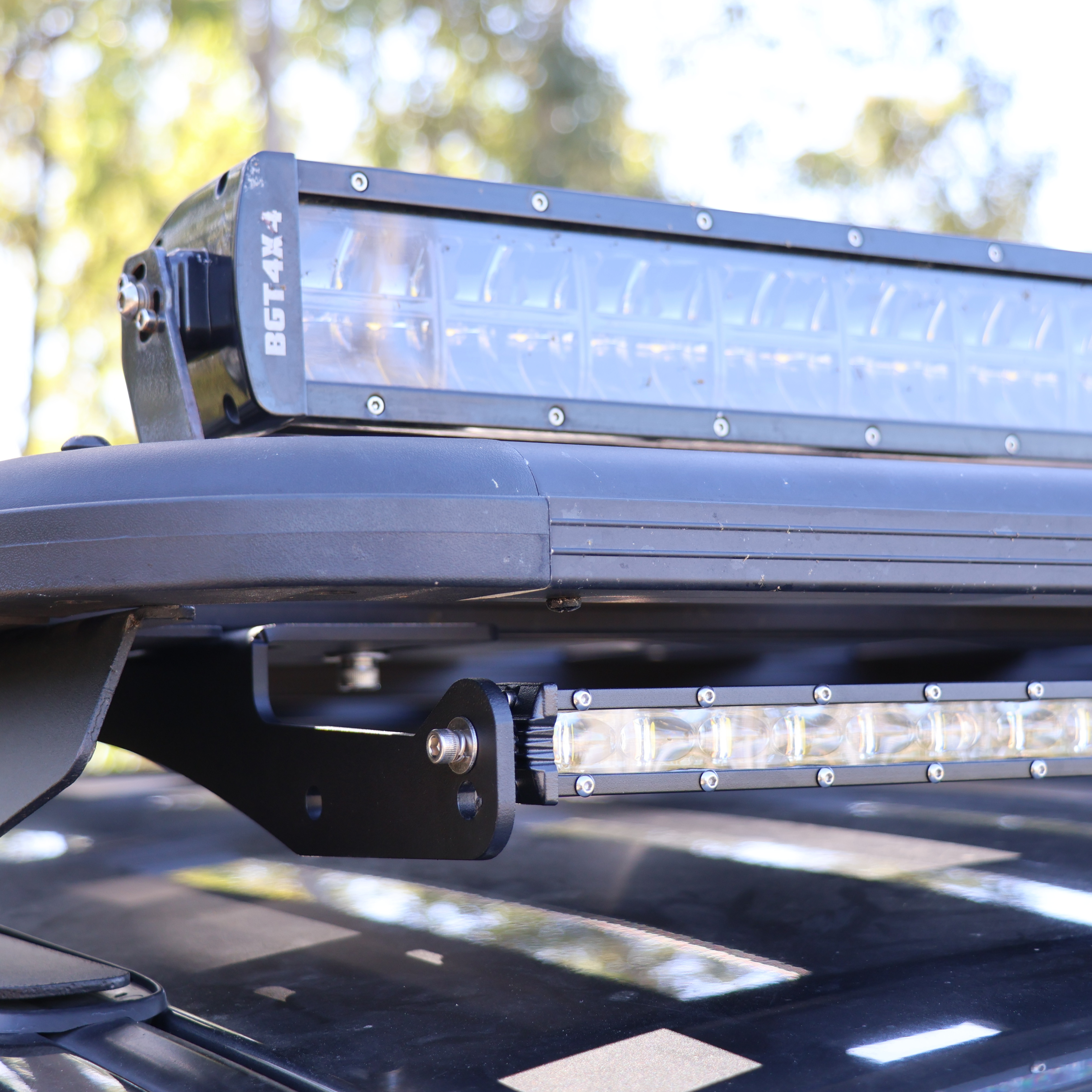 LED Light Bar Brackets - Suit BGT4X4 Platform Rack