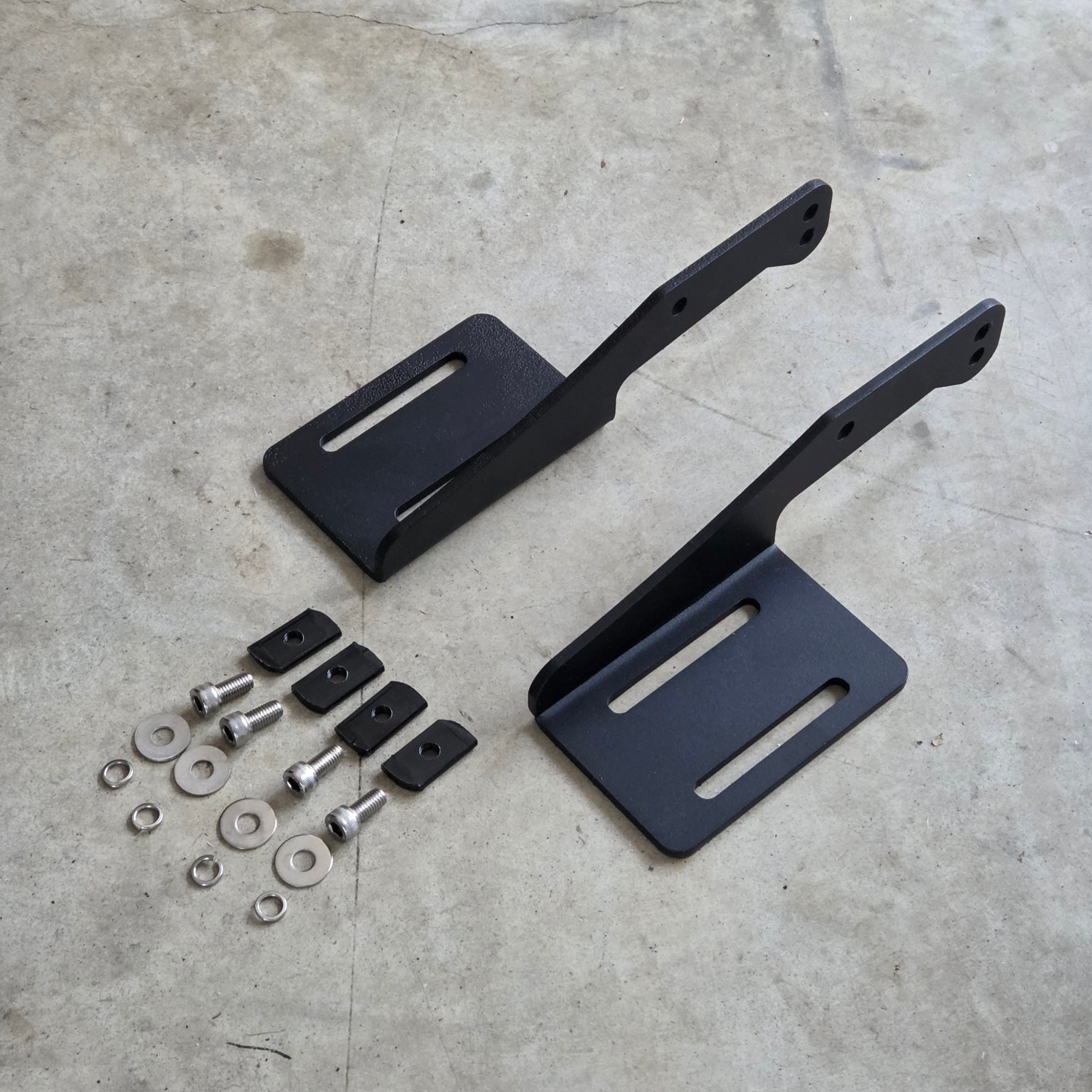 Bracket Bar Rata LED Light Bar Brackets - Suit BGT4X4 Platform Rack