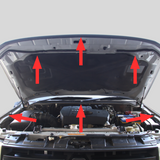 Bonnet Rubber Seals for Mitsubishi Pajero NS, NT, NW, NX (2006–2021)