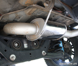 3" 409 Stainless Steel Turbo Back Exhaust System for Mitsubishi Pajero NS SWB