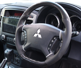 Carbon Fibre Performance Steering Wheel for Mitsubishi Pajero NS, NT, NW, NX (2006–2021)