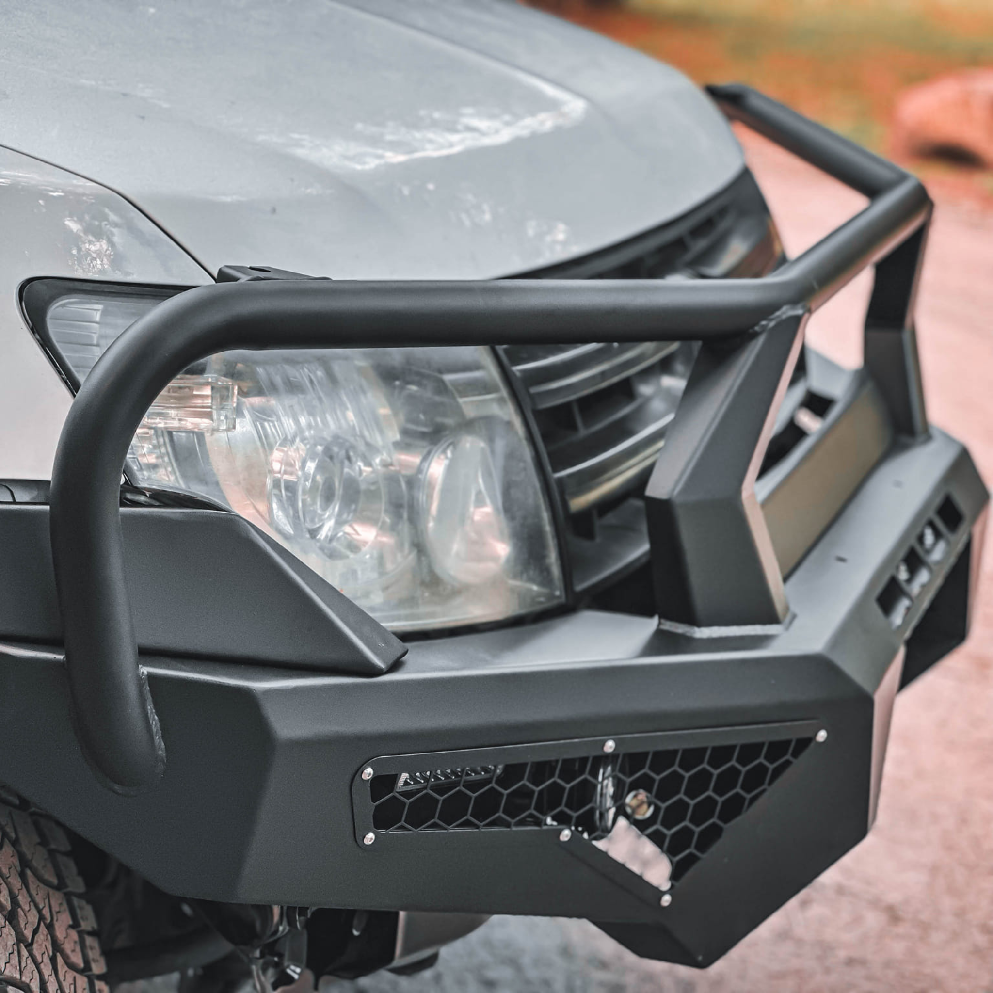 Mitsubishi Pajero Alpha Pack Steel Bull Bar NS NT NX NW 2006-2021
