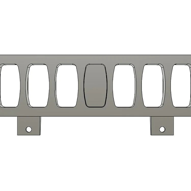 7 Factory Switch Panel for Mitsubishi Pajero NS, NT, NW, NX (2006–2021)