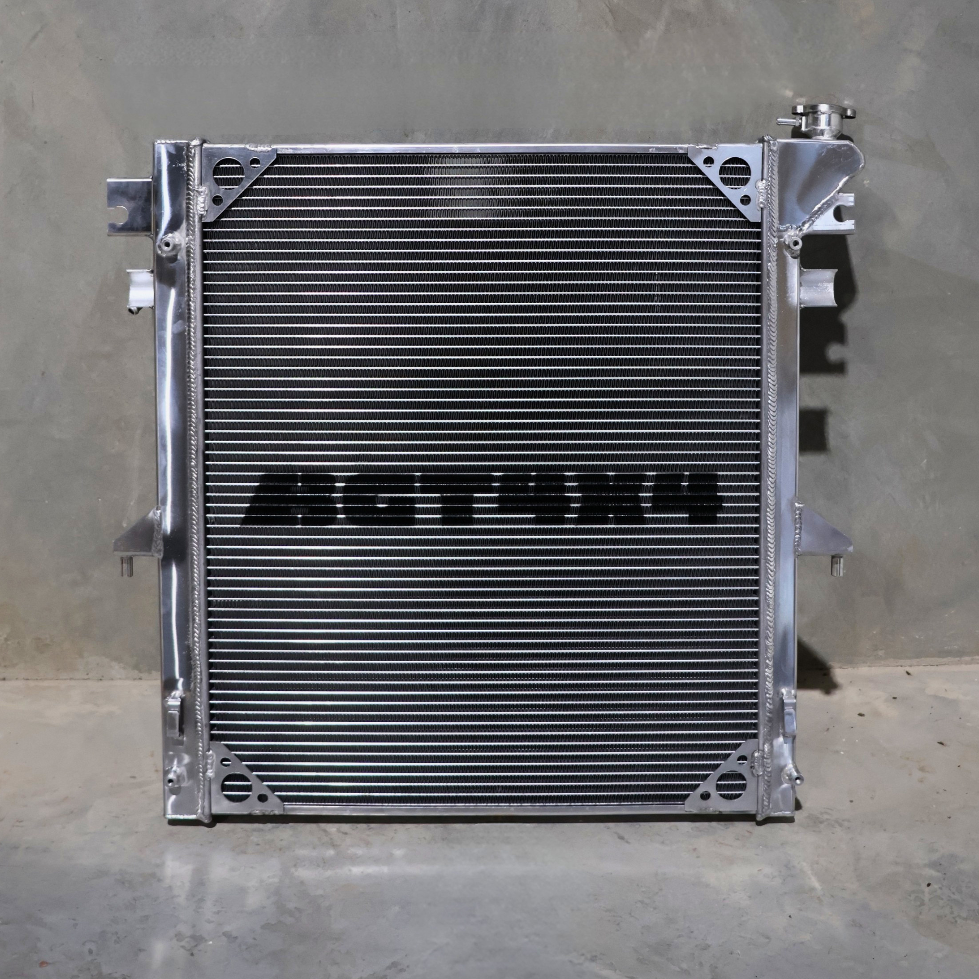 Upgraded 3-Row 42mm Aluminium Radiator for Pajero Sport & Triton (2015-2025)