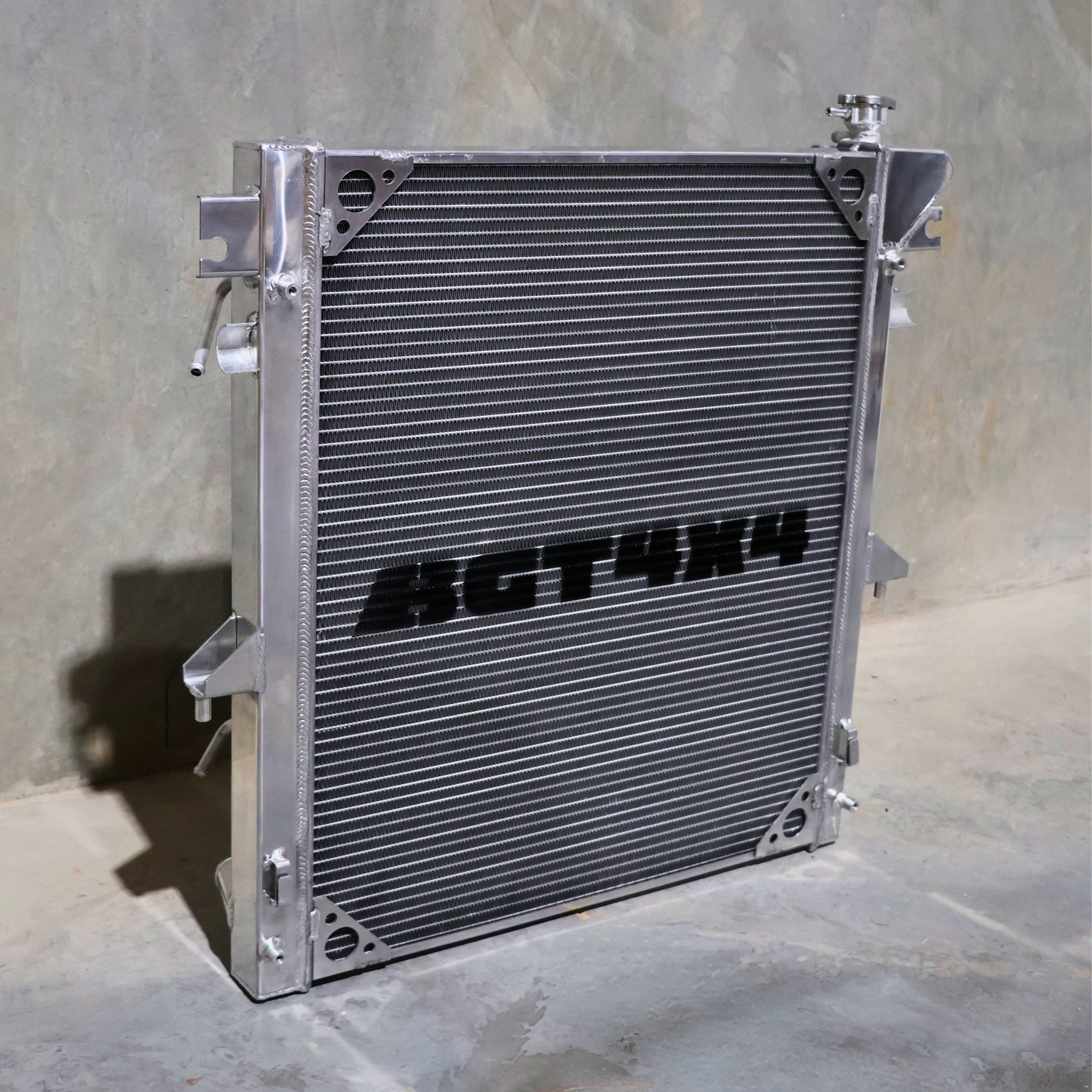 Upgraded 3-Row 42mm Aluminium Radiator for Pajero Sport & Triton (2015-2025)
