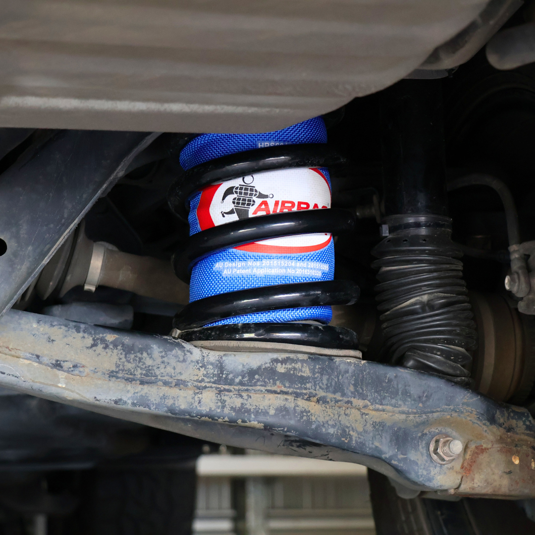 Airbag Man Airbag Kit for Mitsubishi Pajero NM-NX (Raised Suspension)