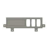 Factory Switch x3 & Phone Pocket Panel for Mitsubishi Pajero NS, NT, NW, NX (2006–2021)