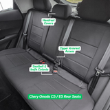 Custom-Fit Neoprene Seat Covers for Chery Tiggo 4, Tiggo 7, Omoda C5 & E5