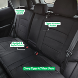 Custom-Fit Neoprene Seat Covers for Chery Tiggo 4, Tiggo 7, Omoda C5 & E5
