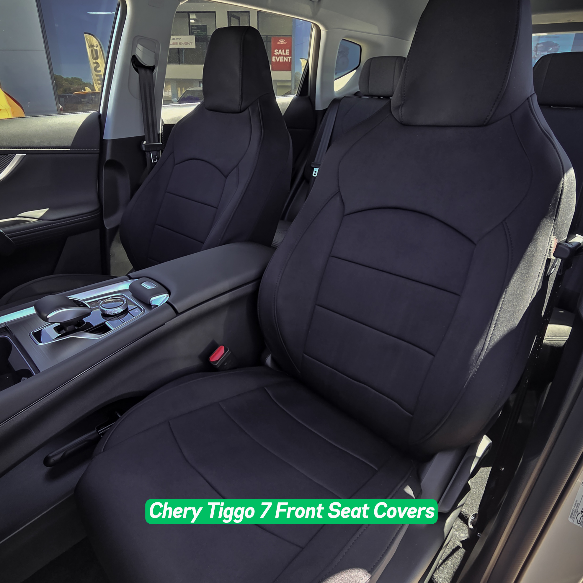 Custom-Fit Neoprene Seat Covers for Chery Tiggo 4, Tiggo 7, Omoda C5 & E5