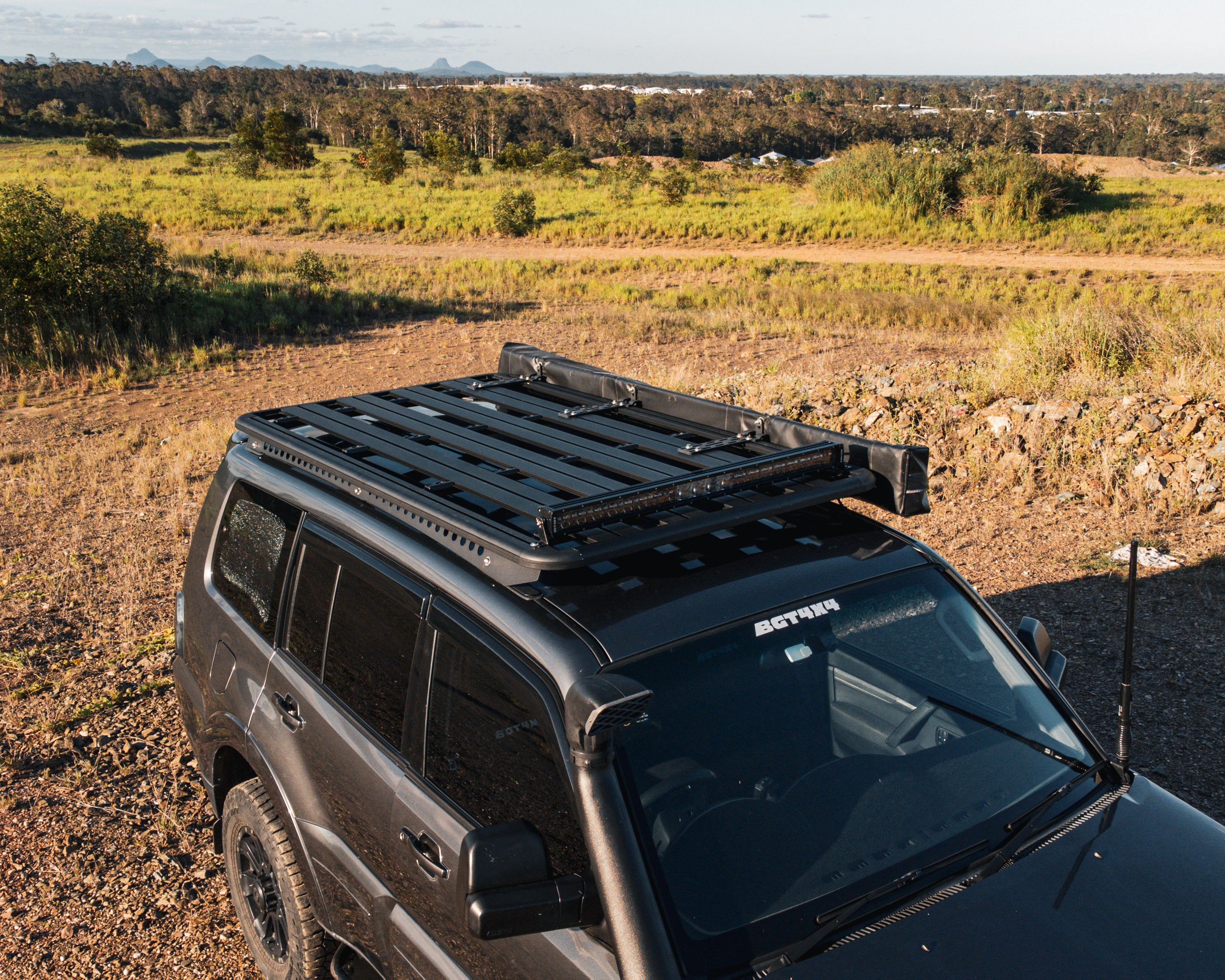 Ns Design Rack Aluminium Roof Rack Platform for Mitsubishi Pajero NS-NX LWB (2006-202 ...