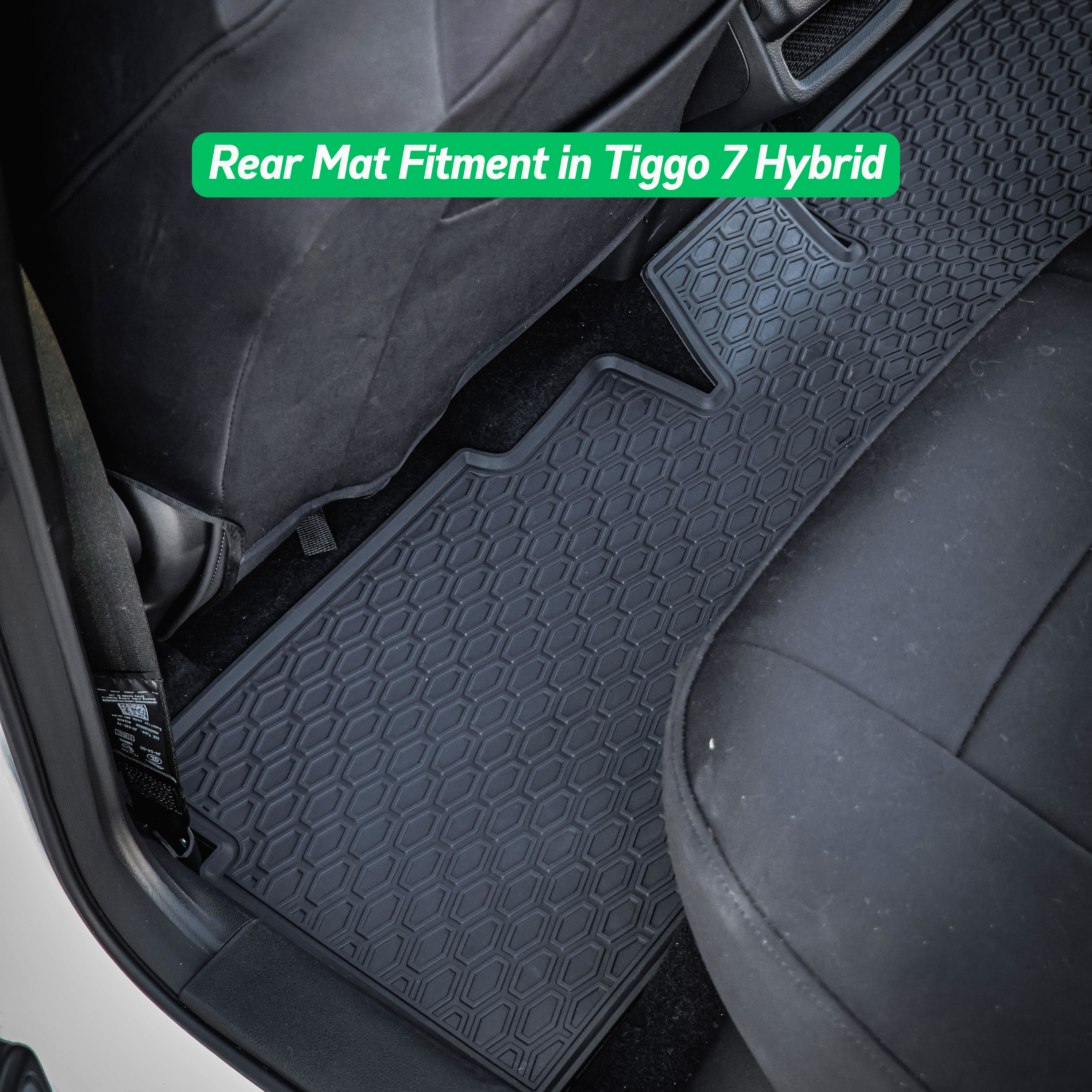 Rubber Floor Mat Set for Chery Tiggo 7 Hybrid & Petrol