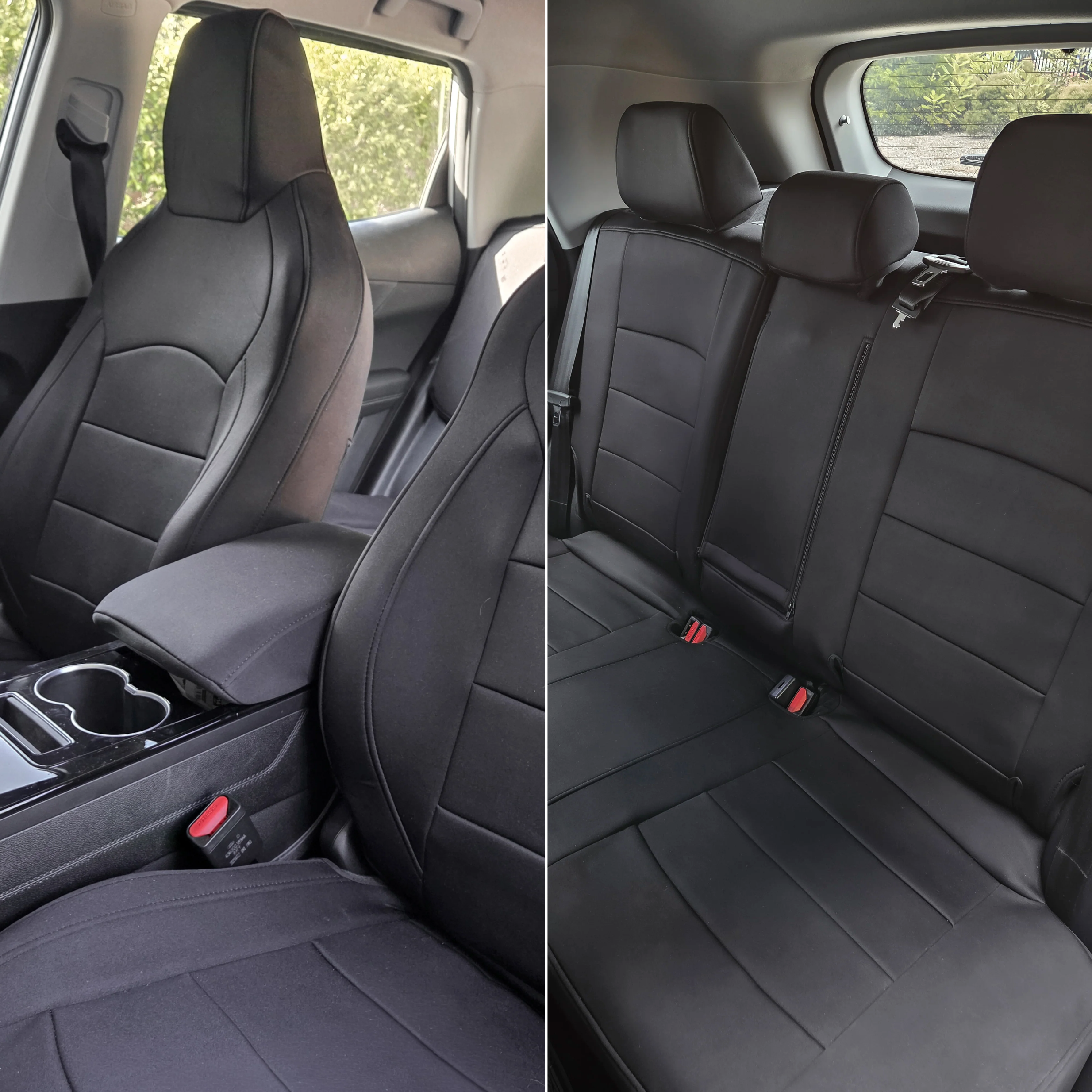 Front + Rear Neoprene Seat Cover Bundle for Chery Tiggo 4, Tiggo 7, Omoda C5 & E5