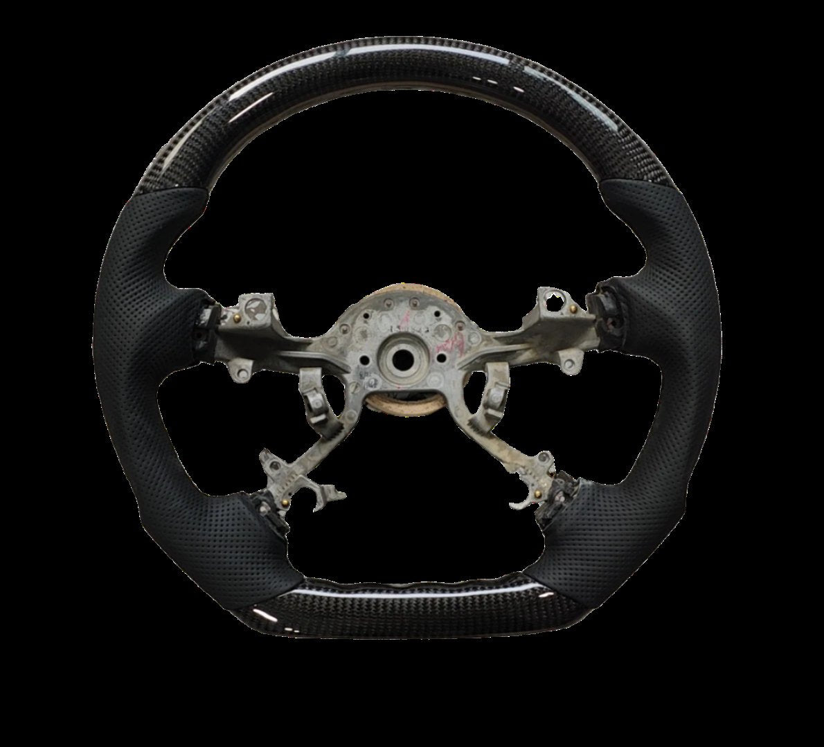 Carbon Fibre Performance Steering Wheel for Mitsubishi Pajero NS, NT, NW, NX (2006–2021)