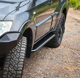 Steel Side Steps for Mitsubishi Pajero (2000–2021)