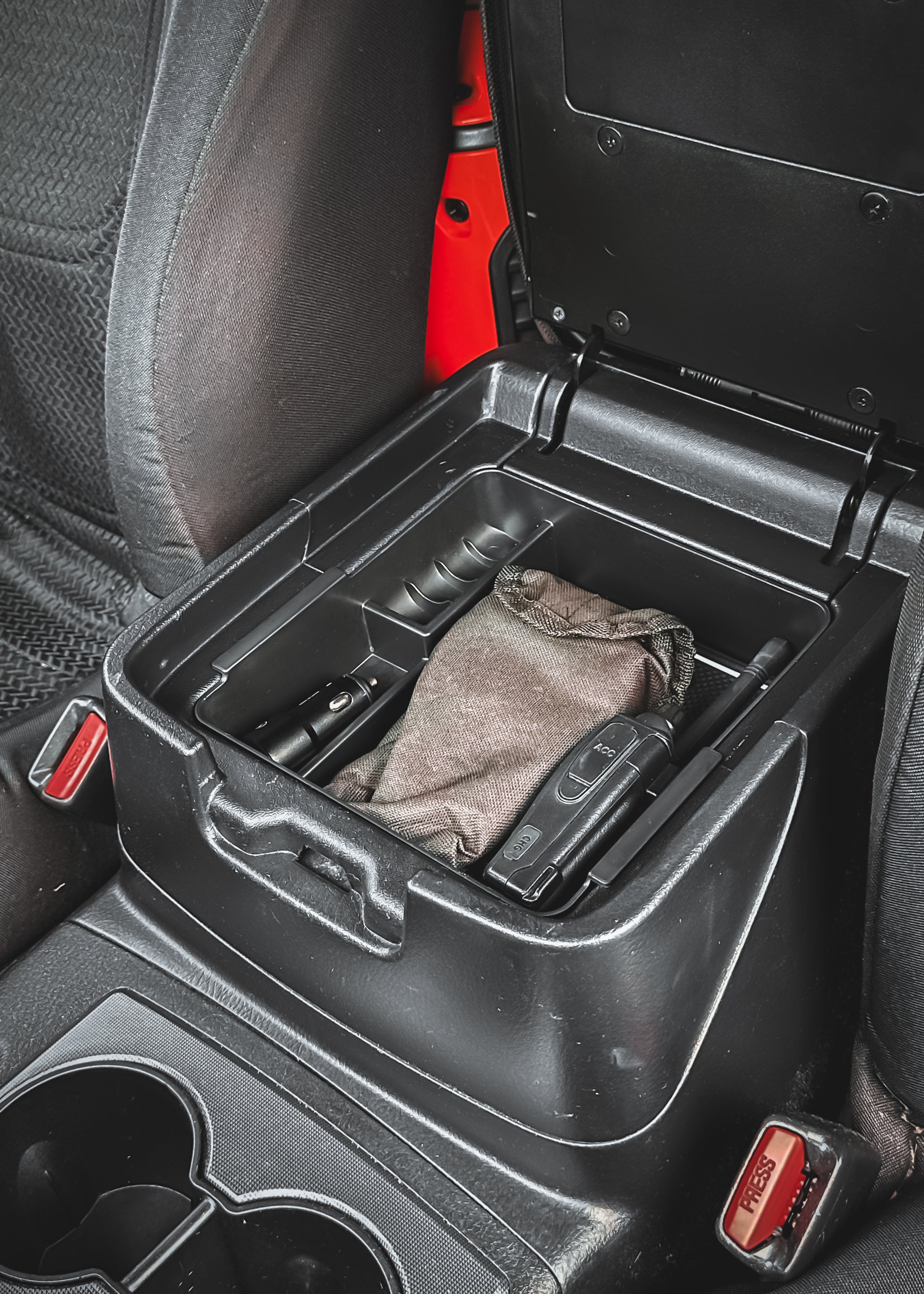 Centre Console Organiser for Mitsubishi Pajero NS, NT, NW, NX (2006-2021)