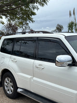 Weather Shields for Mitsubishi Pajero LWB NS, NT, NW, NX (2006–2021) - Imperfect Stock