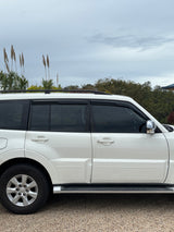 Weather Shields for Mitsubishi Pajero LWB NS, NT, NW, NX (2006–2021) - Imperfect Stock