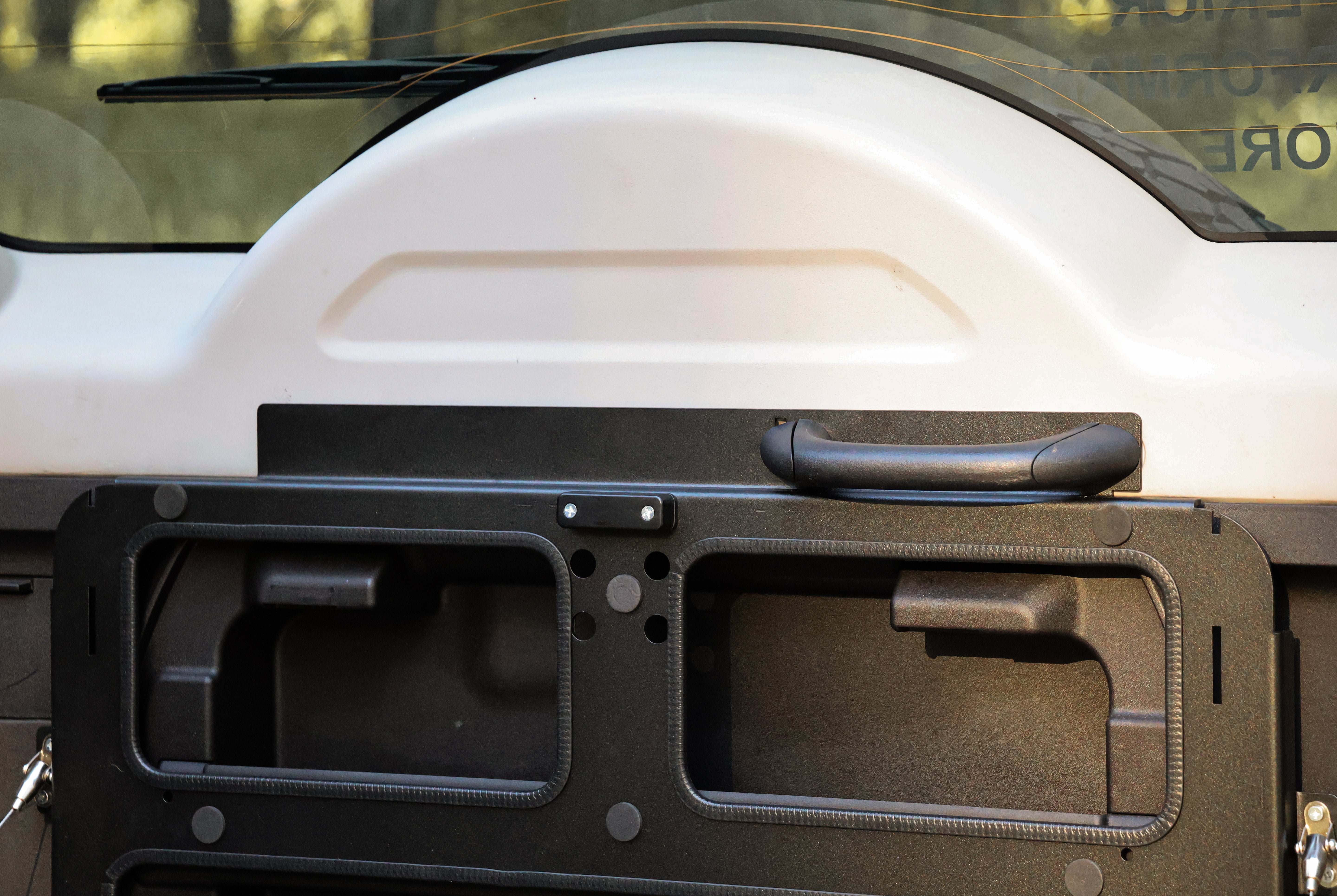 Slimline Rear Door Table for Mitsubishi Pajero NS, NT, NW, NX (2006 to 2021) - NEW DESIGN