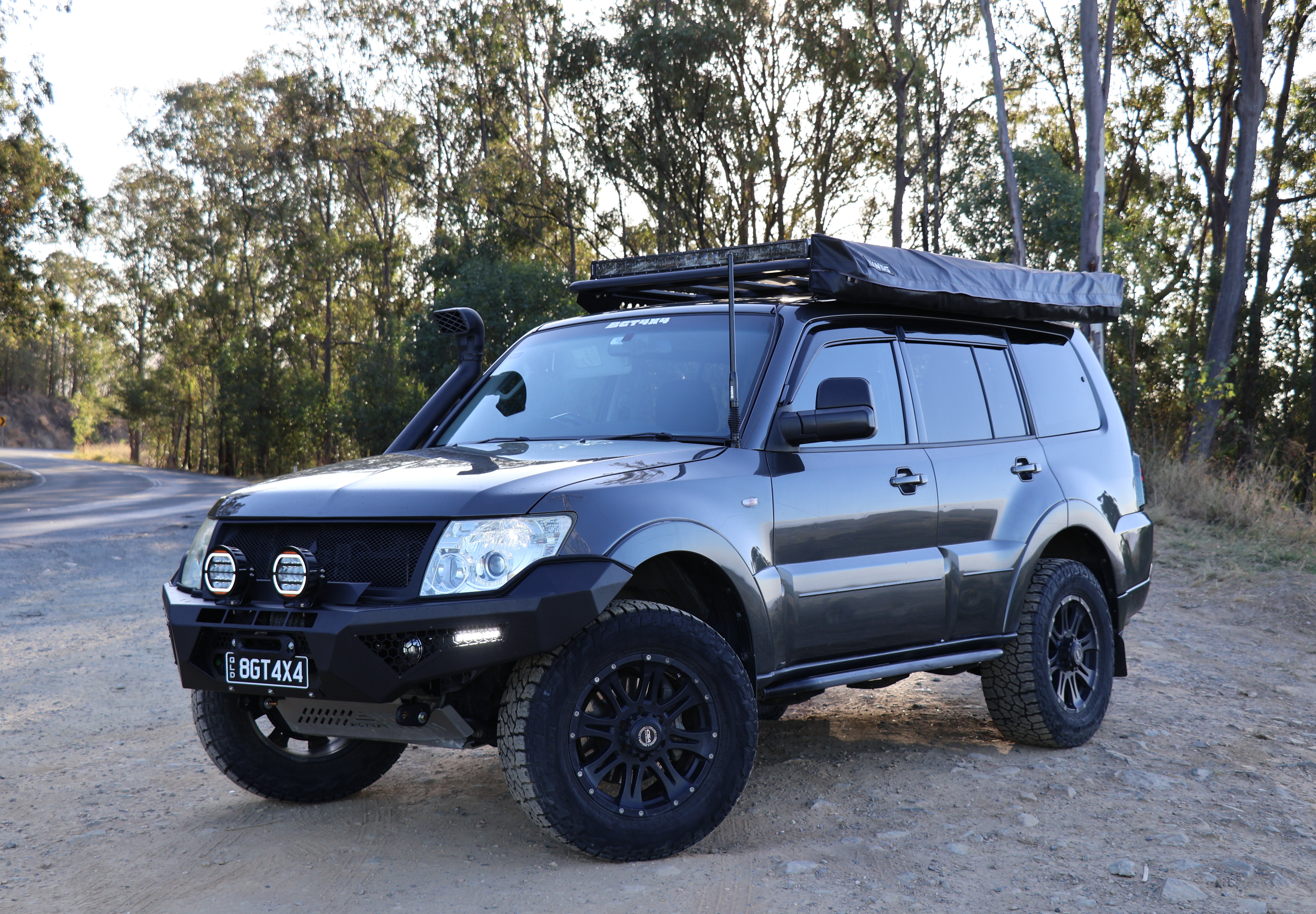 Weather Shields for Mitsubishi Pajero LWB NS, NT, NW, NX (2006–2021)