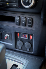 12V USB + Cigarette Panel for Mitsubishi Pajero (2006 - 2021)