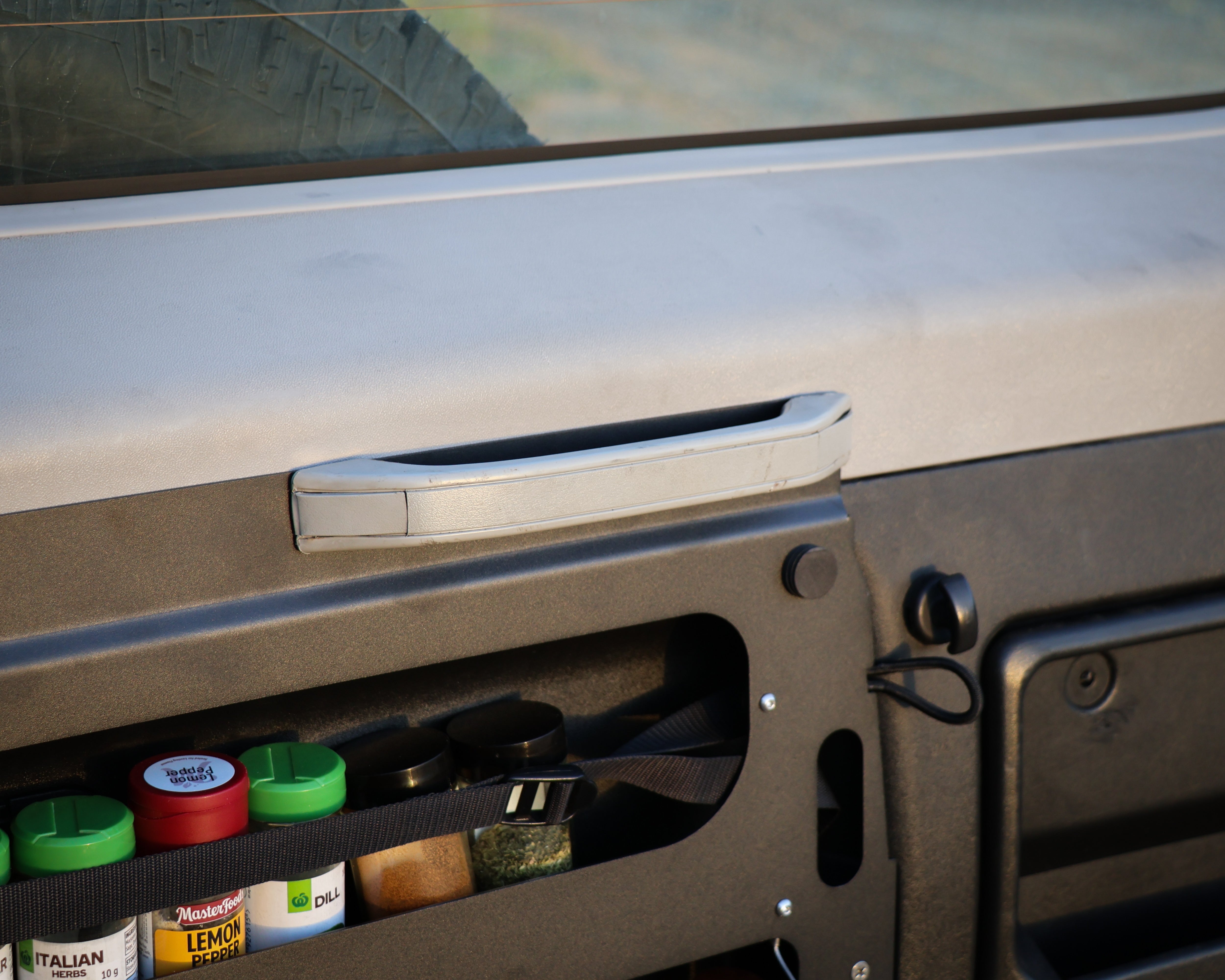 Slimline Rear Door Table for Mitsubishi Pajero NM-NP (2000-2006)