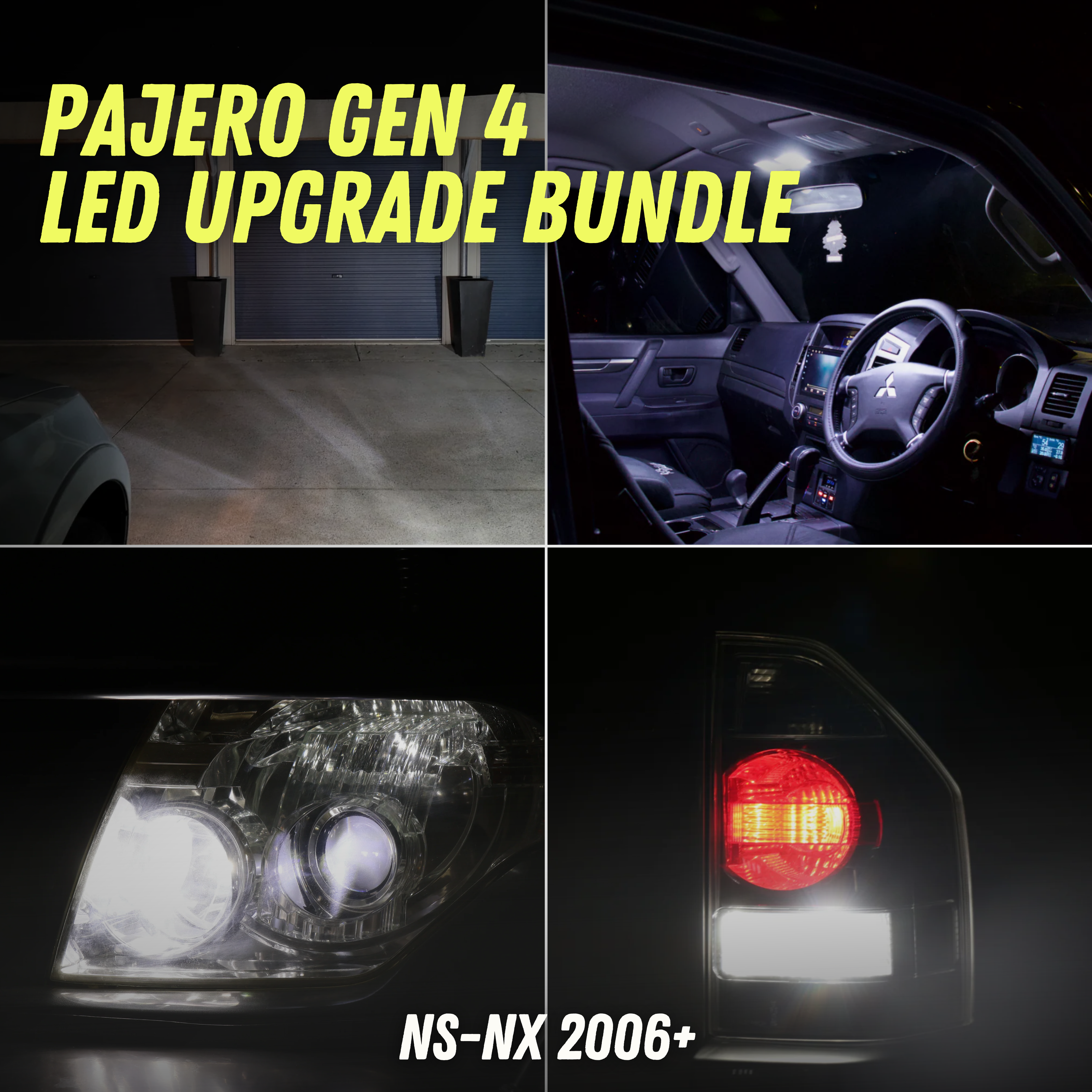 Mitsubishi Pajero LED Upgrade Bundle (NS-NX)