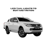 Sequential LED Tail Lights for Mitsubishi Triton MQ (2015–2018)