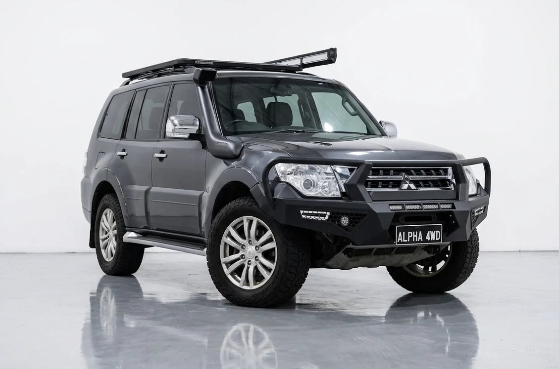 Mitsubishi Pajero Alpha Pack Steel Bull Bar NS-NX (2006-2021)