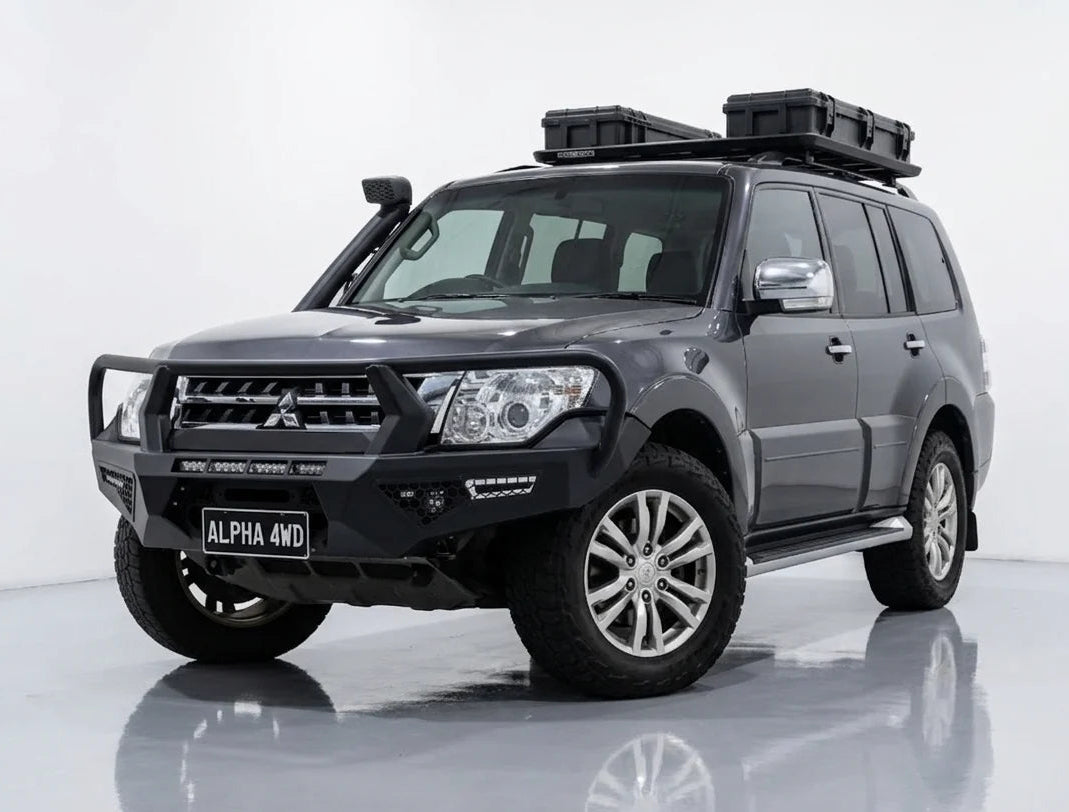 Mitsubishi Pajero Alpha Pack Steel Bull Bar NS-NX (2006-2021)