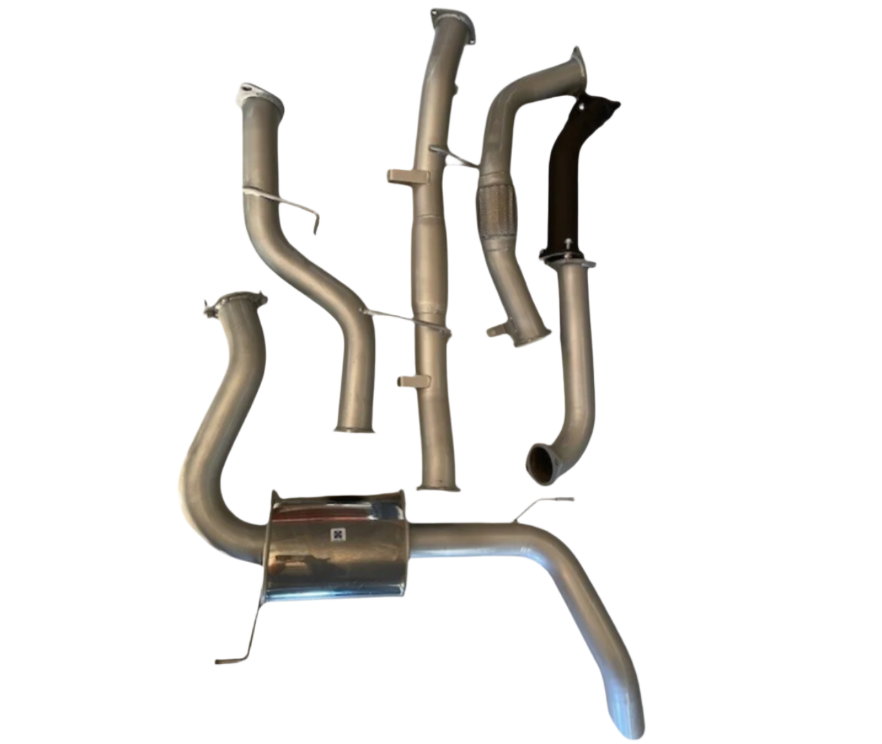 3" 409 Stainless Steel Turbo Back Exhaust System for Mitsubishi Pajero NS SWB