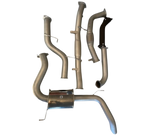 3" 409 Stainless Steel Turbo Back Exhaust System for Mitsubishi Pajero NS SWB